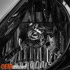 For 2008-2013 Infiniti G37 14-15 Q60 Coupe Black Headlight Pair Driver+Passenger