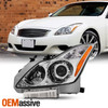 For 2008-2013 Infiniti G37 2014-2015 Q60 Coupe Chrome Headlight Driver Left Side