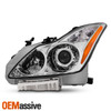 For 2008-2013 Infiniti G37 2014-2015 Q60 Coupe Chrome Headlight Driver Left Side