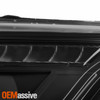For 2013-2016 Pathfinder Projector Black Headlights Pair w/ LED DRL Turn Signal
