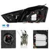 For 2014-2020 Chevy Impala LED Sequential Turn Signal Tail Light Rear Brake Lamp