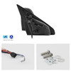 For 19-24 Ram 1500 Power Heat Manual Folding Black Towing Mirror w/ LED Signal
