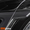 For 10-14 Cadillac SRX LED DRL Projector Headlight Sequential Headlamp Black Set
