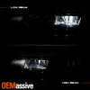 For 19-23 Kenworth T880 Class 8 [Full LED] DRL Switchback Headlights Black Set