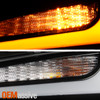 For 19-23 Kenworth T880 Class 8 [Full LED] DRL Switchback Headlights Black Set