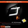 For 10-14 Cadillac SRX LED DRL Projector Headlight Sequential Headlamp Chrome