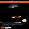 For 19-22 Ram 2500|3500 LED Sequential Projector Headlights Greeting Lamp Black
