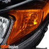 For 2014-2015 Honda Civic Coupe [Halogen Type] Headlights OE Driver + Passenger