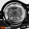For 2023-2024 Nissan Ariya Full LED Bumper Fog Lights Pair w/Wire Harness Switch