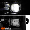 For 2024-2025 GMC Sierra 2500HD 3500HD LED Fog Lights Pair w/Wire Harness Switch