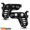 For 2021-2024 Dodge Durango LED Fog Lights Pair w/ Wire Harness Switch Bracket