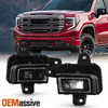 For 2023-2025 GMC Sierra 1500 Front Bumper LED Fog Lights w/ Universal Switch