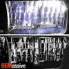 For 22-24 Toyota Tundra LED Headlights Halogen Signal Headlamp Black Assembly