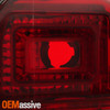 For 2014-2016 Subaru Forester Halogen Type Tail Lights Driver Passenger Assembly