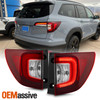 For 2019-2022 Honda Pilot Sport Outer Tail Light Brake Lamp Driver Passenger Set