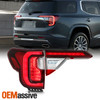 For 2020-2023 GMC Acadia Full LED Tail Light Chrome Inner-Outer Driver Left Side