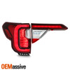 For 2020-2023 GMC Acadia Full LED Tail Light Chrome Inner-Outer Driver Left Side