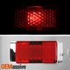 For 2001-2011 Ford Ranger LED Tail Lights Rear Brake Lamp Chrome Housing Pair
