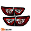 For 2013-2017 Chevy Traverse Halogen Tail Lights Complete Inner-Outer Assembly