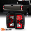 For 2001-2011 Ford Ranger LED Tail Lights Rear Brake Lamp Black Housing Assembly