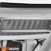 For 11-15 Ford Explorer Halogen Projector Chrome LED Sequential Signal Headlight
