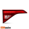For 2017-2019 GMC Acadia LED Running Chrome Red TailLight Inner Left Driver Side