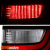 For 2014-2024 Dodge Durango Full LED Running Tube Chrome Red TailLight Passenger