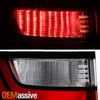 For 2014-2024 Dodge Durango Full LED Running Tube Chrome Red Tail Light Driver L