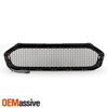 For 2019-2023 Ford Ranger Black Front Bumper Grille w/ LED Tube Bar Welcome Lamp