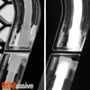 For 2019-2023 Ford Ranger Black Front Bumper Grille w/ LED Tube Bar Welcome Lamp