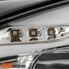For 2011-2013 BMW 528i 535i Halogen w/ LED Halo Projector Headlight Passenger