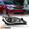 For 2017-2020 Chrysler Pacifica HID w/ LED DRL Chrome Trim Headlight Passenger