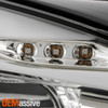 For 2011-2013 BMW 528i 535i Halogen w/ LED Halo Projector Headlight Assembly