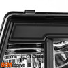 For 2001-2011 Ford Ranger Halogen w/ DRL Headlights Headlamp Black Replacement