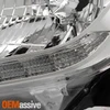 For 2014-2021 Toyota Tundra Halogen w/LED DRL Headlight Headlamp Driver Chrome