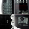 For 07-08 Ram 1500 07-09 2500/3500 Black Smoked LED Taillights + 3Rd Brake Light