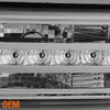 Fits 03-06 Silverado Avalanche Chrome Projector Headlights+DRL LED Bumper Lights