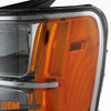 Fit 2007-2013 GMC Sierra 1500 2500HD 3500HD Smoked Headlights+LED Tail Lights