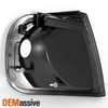Fits 97-03 F150/F250Ld/Expedition Black Projector Headlights + Corner Lights Set