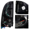 Fits 2012-2015 Toyota Tacoma [Black Smoked] Headlights + LED Tail Brake Lights