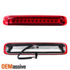 Fits 1999-2002 Chevy Silverado GMC Sierra Red LED Tail Lights + 3rd Brake Lamp