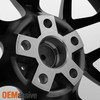 Fits Lexus Staggered Concave 19x8.5 19x9.5 Front+Rear Mesh Gun Matel Alloy Wheel