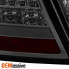 Fits 2008-2012 Audi A5 S5 [LED Model] Smoked LED Tube Tail Lights Brake Lamps