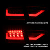 Fits 2008-2012 Audi A5 S5 [LED Model] Smoked LED Tube Tail Lights Brake Lamps
