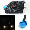 Fits 97-03 F150 Expedition Projector Headlights +Black Corner Signal Lights Set