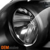 Fits 97-03 F150 Expedition Projector Headlights +Black Corner Signal Lights Set