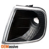 Fits 97-03 F150 Expedition Projector Headlights +Black Corner Signal Lights Set