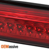 For 88-99 Chevy/GMC C/K 1500 2500 3500 LED Red Tail Lights + LED 3rd Brake Light