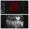 Fit 07-14 Chevy Silverado Pickup Smoked Headlights+Black Smoked LED Tail Lights