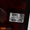 Fits [Dark Red] 14-18 Chevy Silverado 1500 Tail Lights+LED 3rd Brake Cargo Light